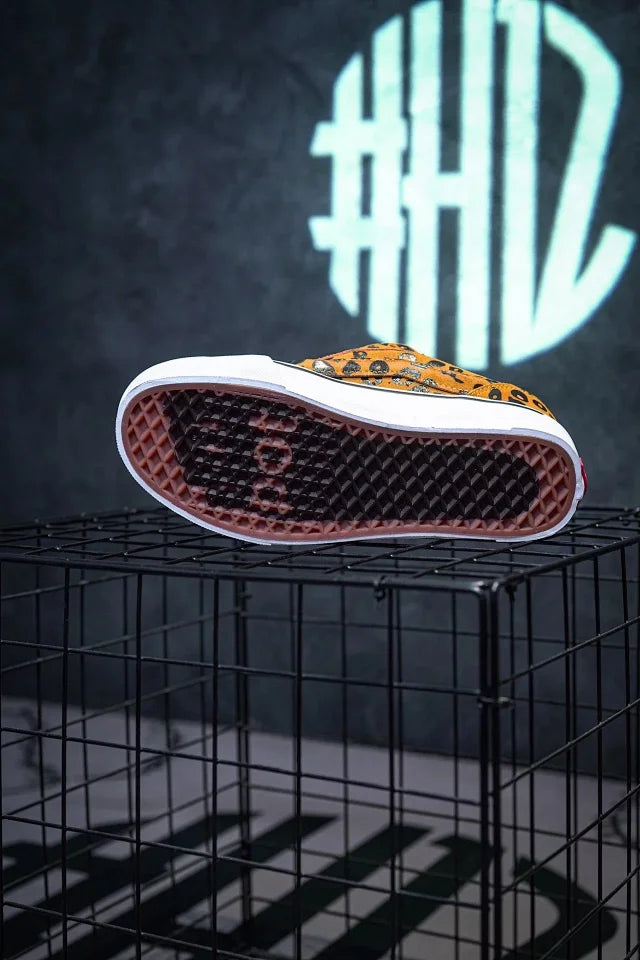 Imran Batata x VS Knu Skool Colaboração Yellow Leopard Print Bread (Potato)