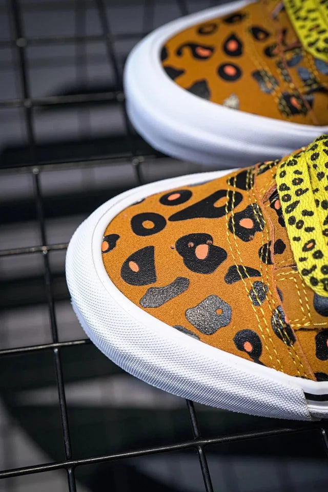 Imran Batata x VS Knu Skool Colaboração Yellow Leopard Print Bread (Potato)