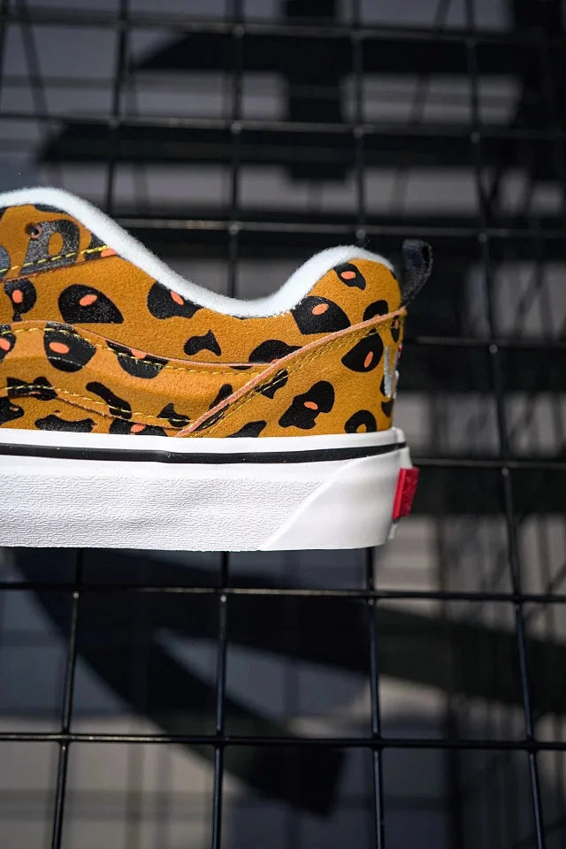 Imran Batata x VS Knu Skool Colaboração Yellow Leopard Print Bread (Potato)