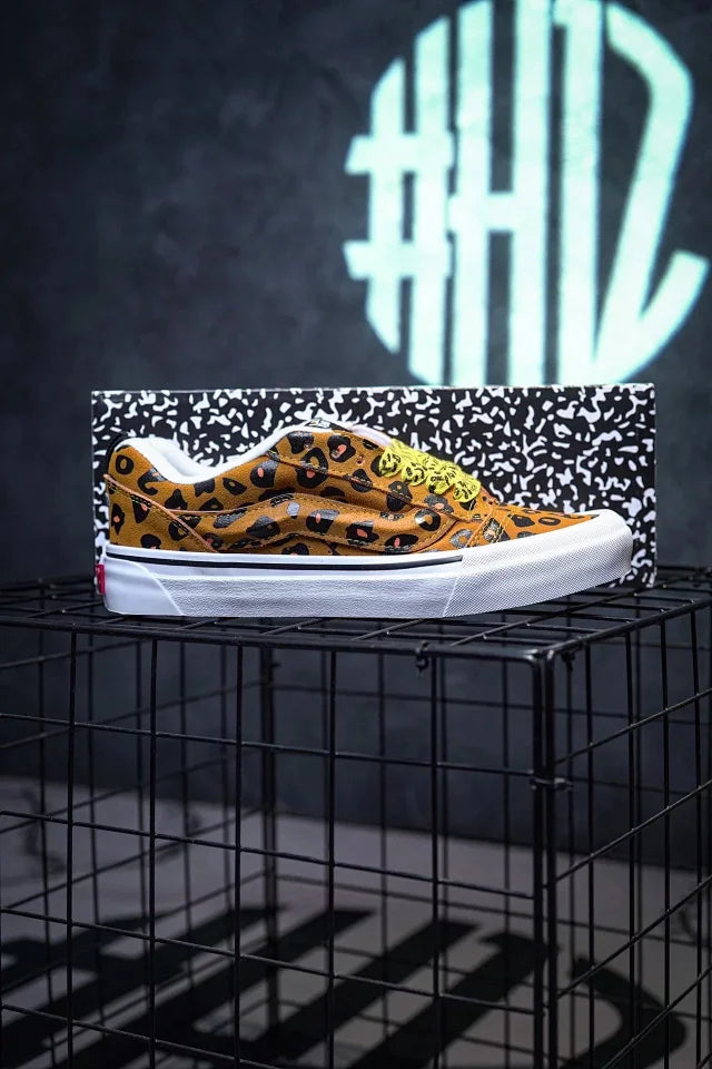 Imran Batata x VS Knu Skool Colaboração Yellow Leopard Print Bread (Potato)