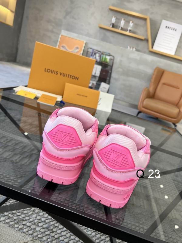 Tênis LV Trainer Maxi Rosa