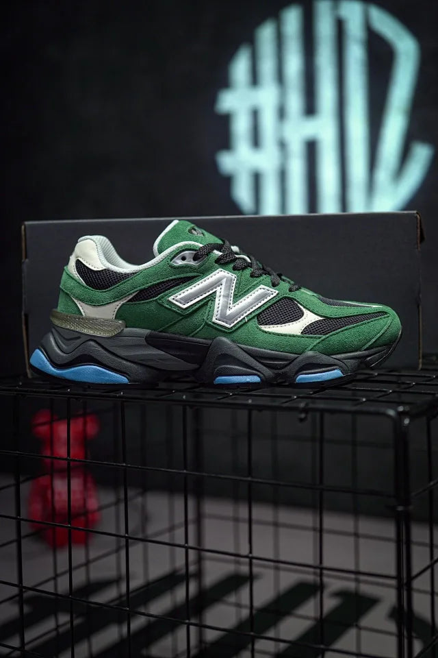 New Balance 9060 Preto, Verde & Azul