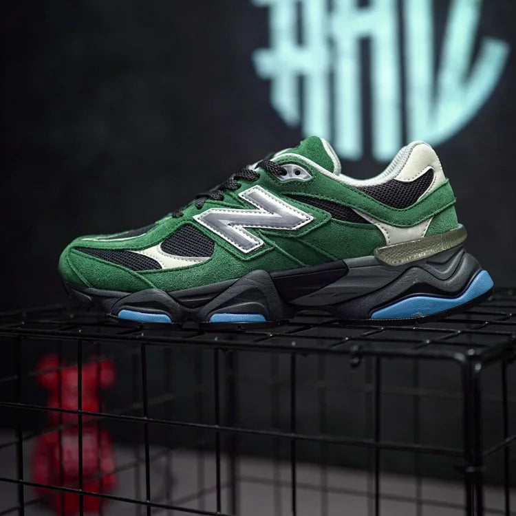 New Balance 9060 Preto, Verde & Azul