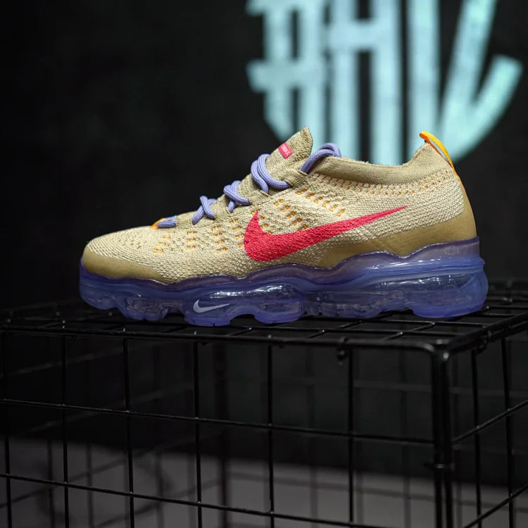 Nike Air VaporMax 2023 Flyknit "Pale Vanilla" Brown & Azul