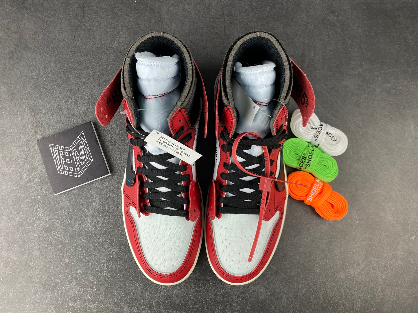 OFF-White x Air Jordan 1 High The Ten Chicago