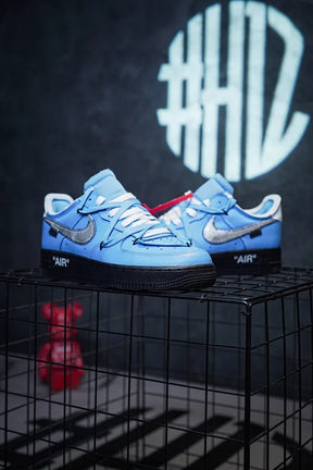 OFF-White x Nike Air Force 1 Low "MCA" Collaboration Black & Blue