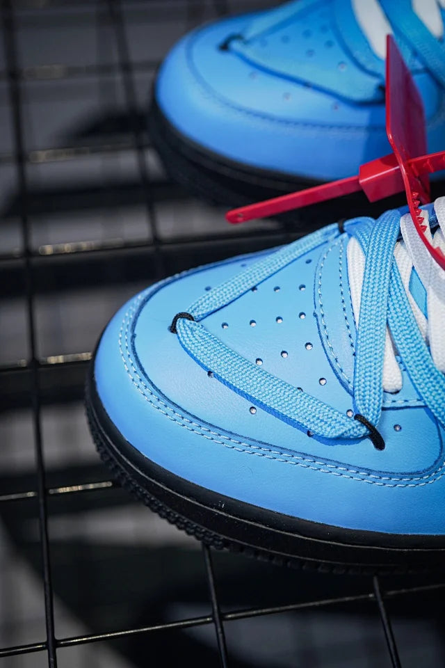OFF-White x Nike Air Force 1 Low "MCA" Collaboration Black & Blue