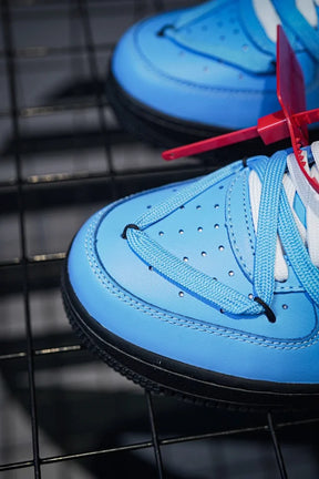OFF-White x Nike Air Force 1 Low "MCA" Collaboration Black & Blue