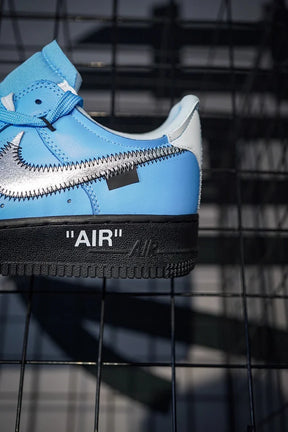OFF-White x Nike Air Force 1 Low "MCA" Collaboration Black & Blue