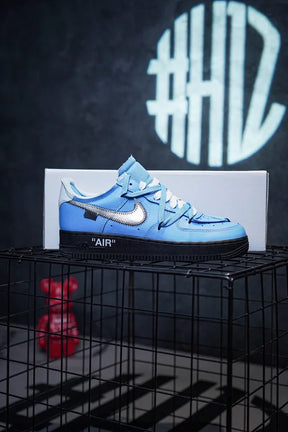 OFF-White x Nike Air Force 1 Low "MCA" Collaboration Black & Blue