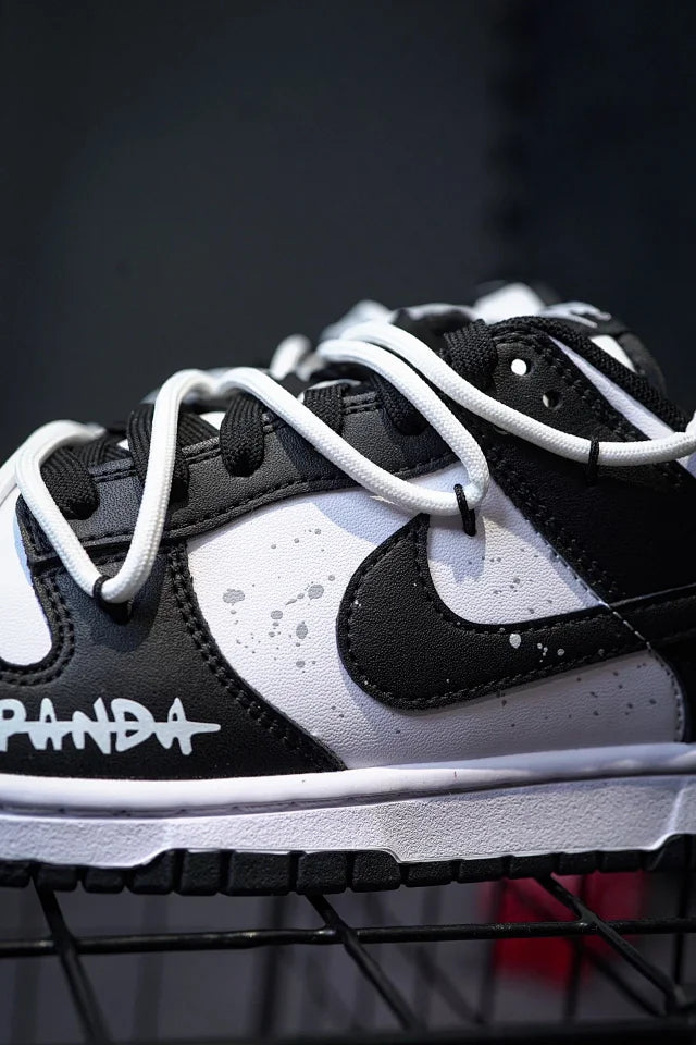 Nike Dunk Low Panda desconstruído personallizado.