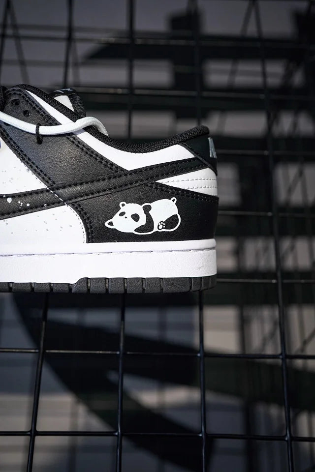 Nike Dunk Low Panda desconstruído personallizado.