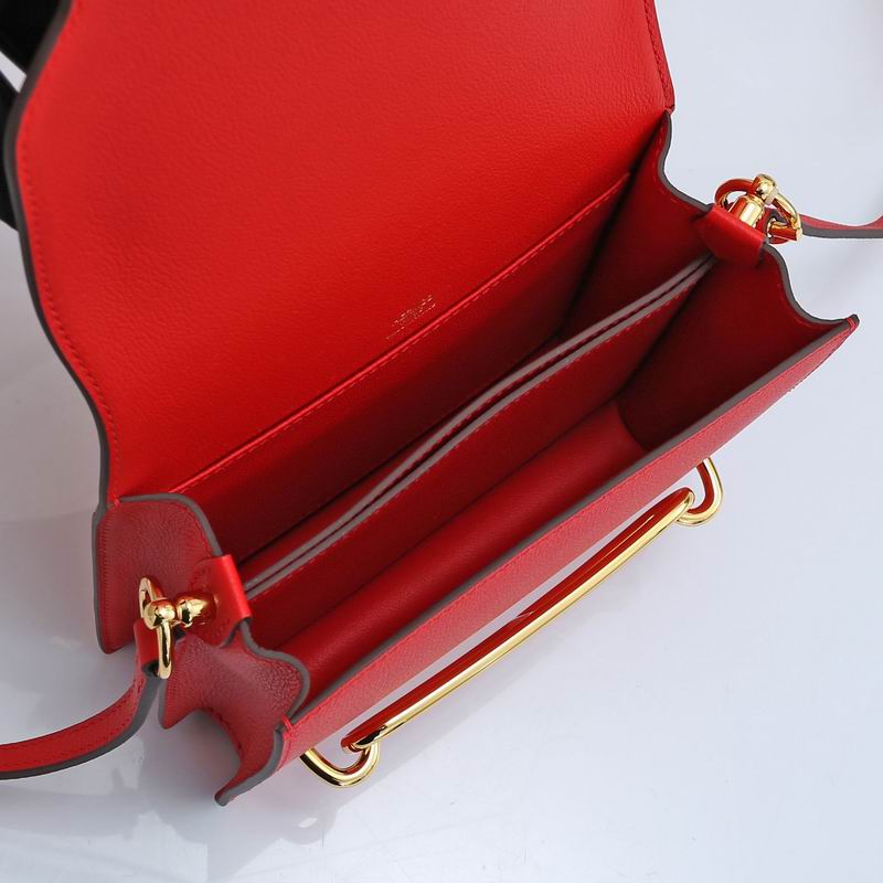 Bolsa Hermès Roulis Evercolor Vermelho