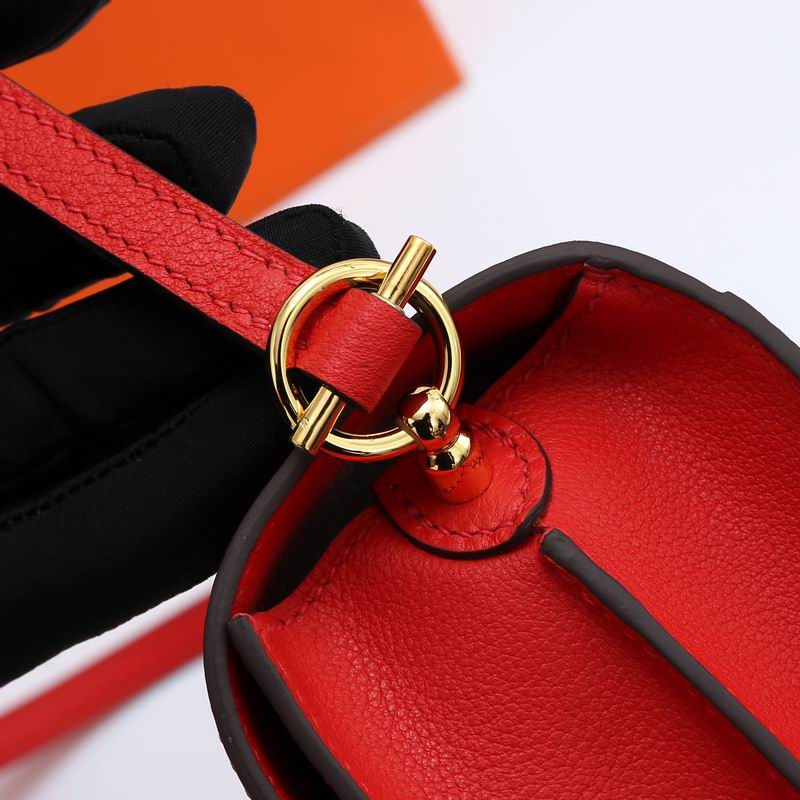 Bolsa Hermès Roulis Evercolor Vermelho