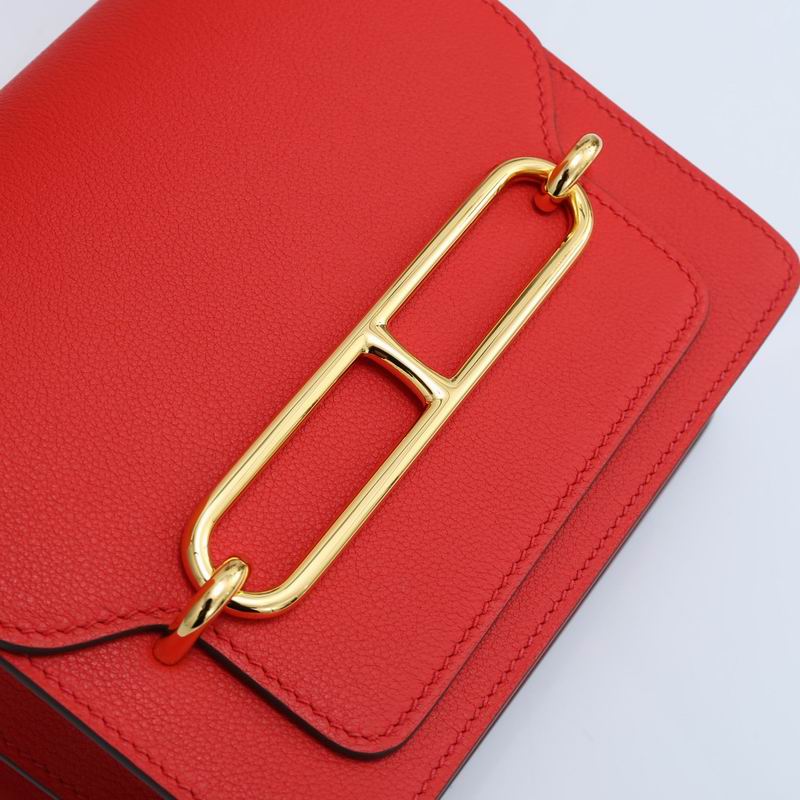 Bolsa Hermès Roulis Evercolor Vermelho