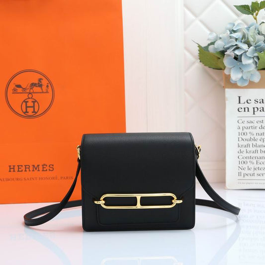 Bolsa Hermès Roulis Evercolor Preto