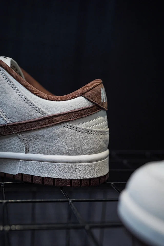 Stussy x Nike Dunk Low Suede Bege Marrom