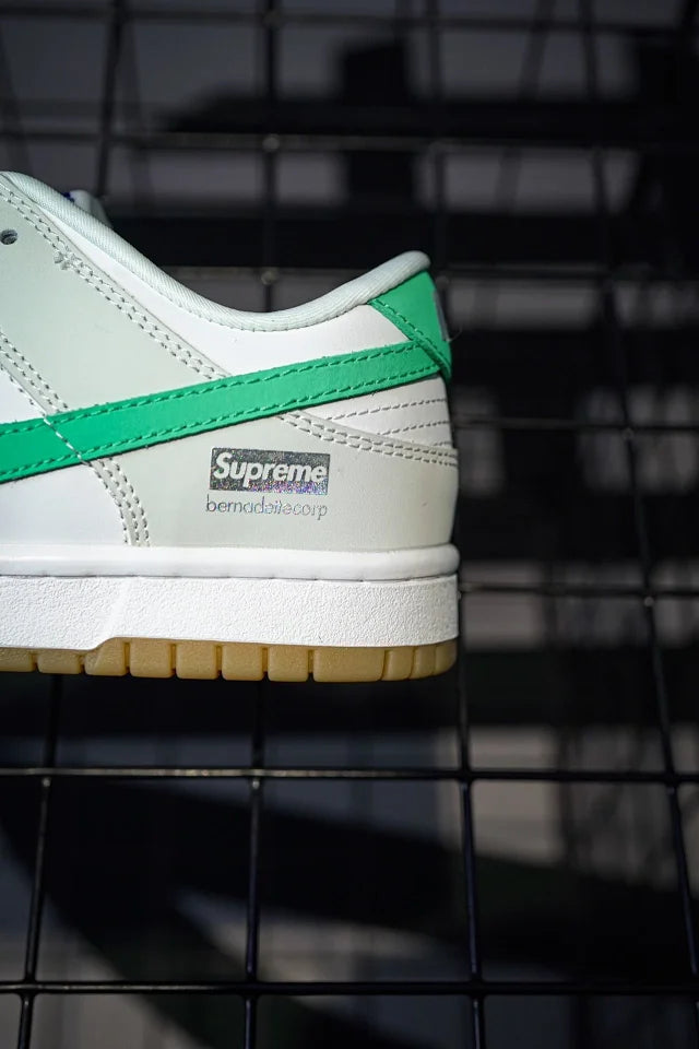 Supreme x Nike Dunk Low Beige Light Green