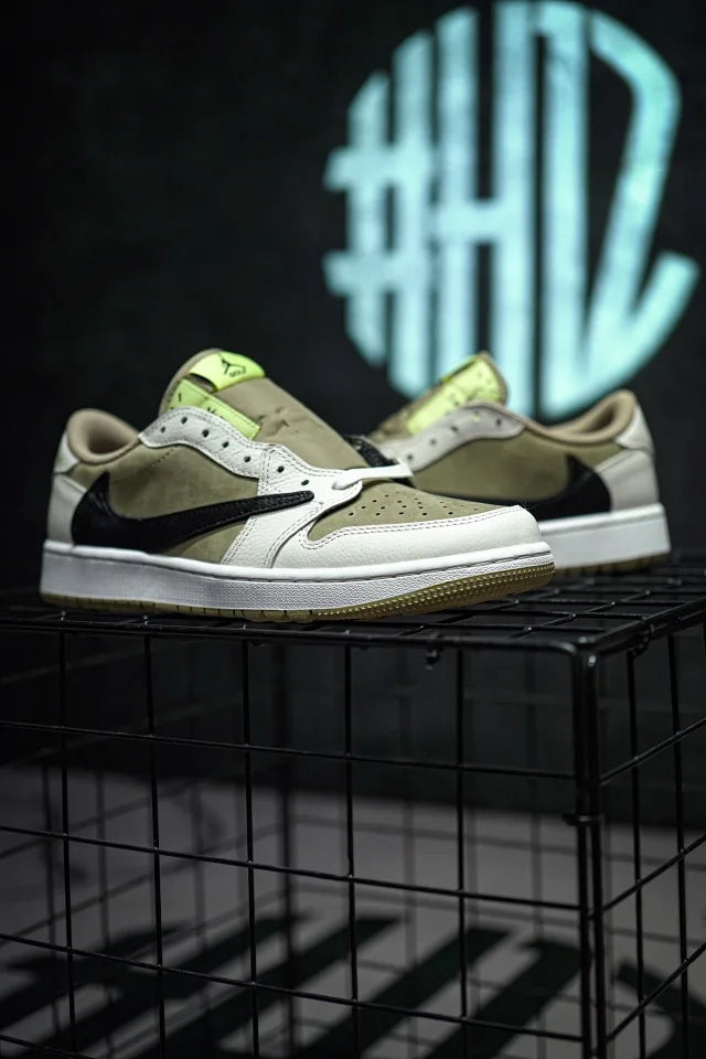 TG TS x Air Jordan 1 Low Golf Brown & Verde