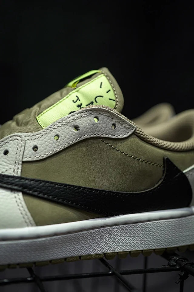 TG TS x Air Jordan 1 Low Golf Brown & Verde