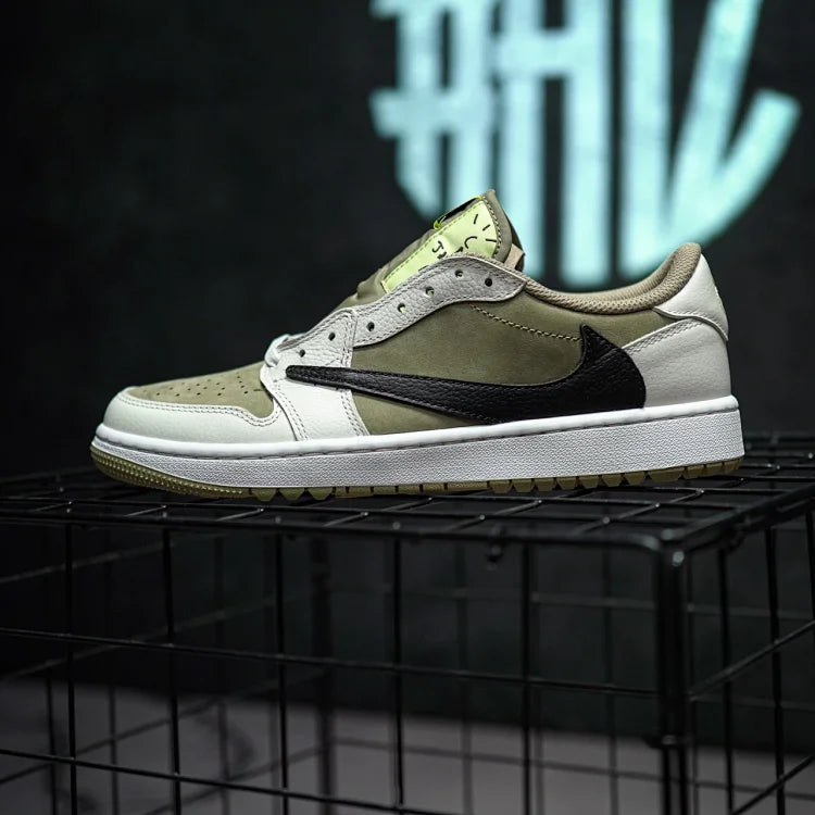 TG TS x Air Jordan 1 Low Golf Brown & Verde