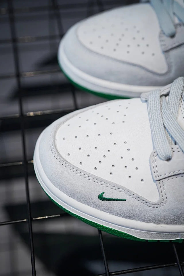 TNF x CDG x Nike Dunk Low Collaboration Smoke Green