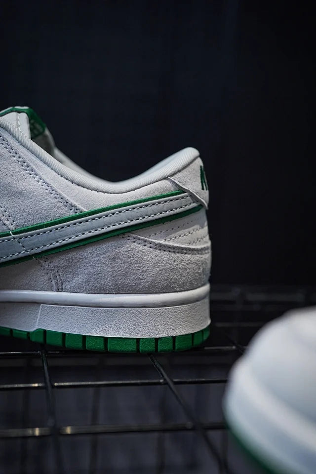 TNF x CDG x Nike Dunk Low Collaboration Smoke Green