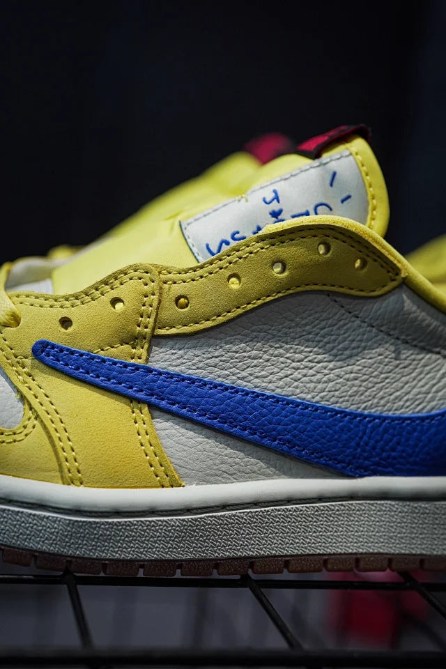 TS x Air Jordan 1 Low "Canário"