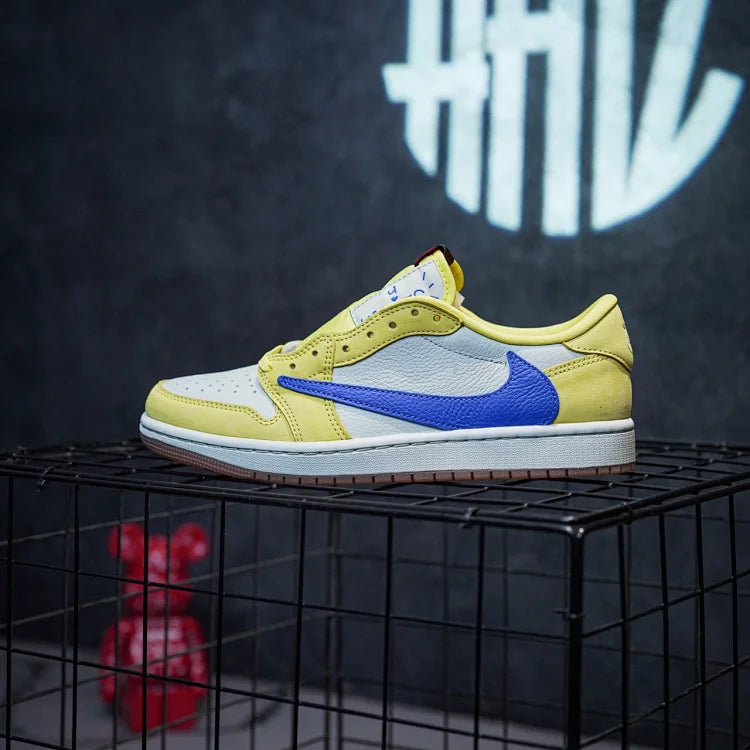 TS x Air Jordan 1 Low "Canário"