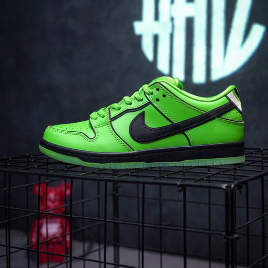 Nike Dunk Low SB x Powerpuff Girls (Meninas Super Poderosas) "Buttercup"