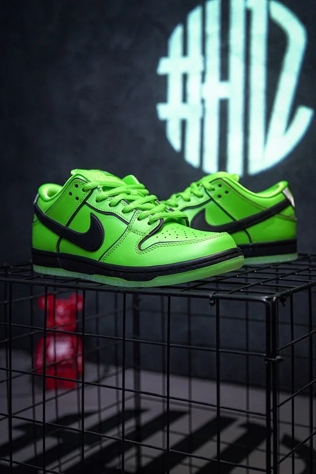 Nike Dunk Low SB x Powerpuff Girls (Meninas Super Poderosas) "Buttercup"