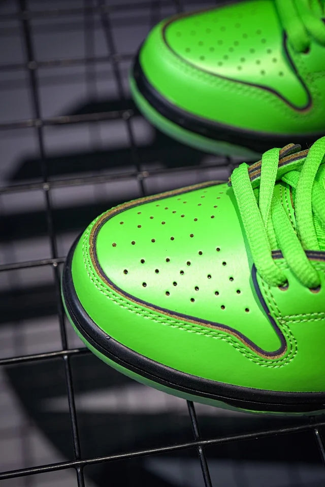 Nike Dunk Low SB x Powerpuff Girls (Meninas Super Poderosas) "Buttercup"