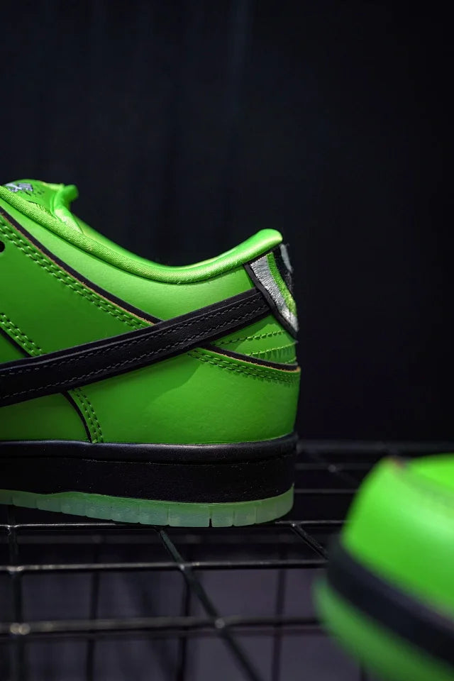 Nike Dunk Low SB x Powerpuff Girls (Meninas Super Poderosas) "Buttercup"