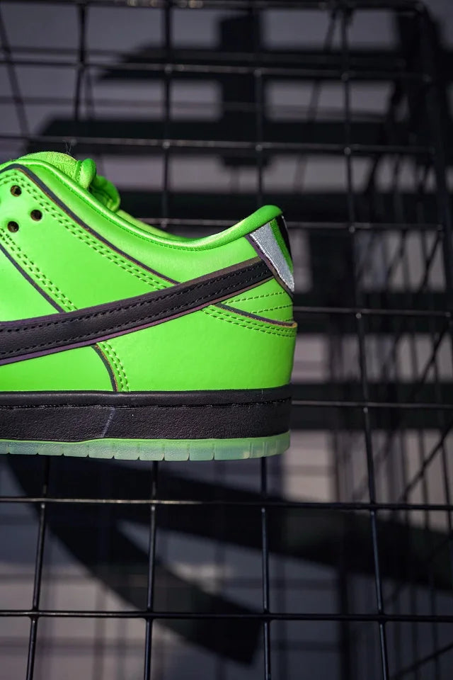 Nike Dunk Low SB x Powerpuff Girls (Meninas Super Poderosas) "Buttercup"