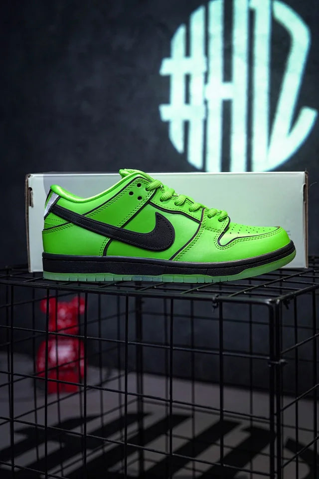 Nike Dunk Low SB x Powerpuff Girls (Meninas Super Poderosas) "Buttercup"