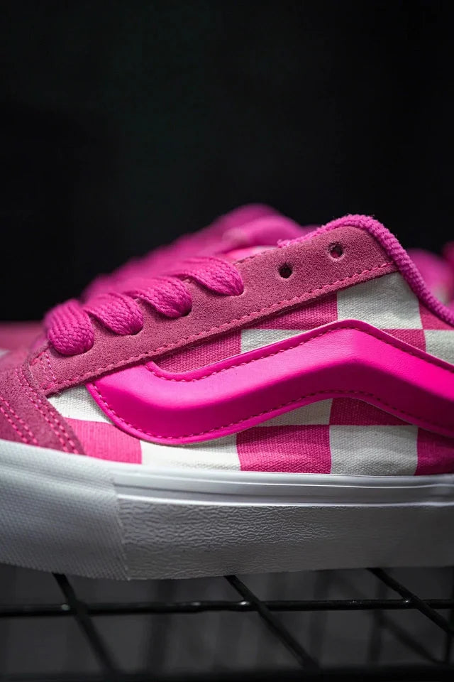 Vans Classics Knu Skool Pink Checkerboard