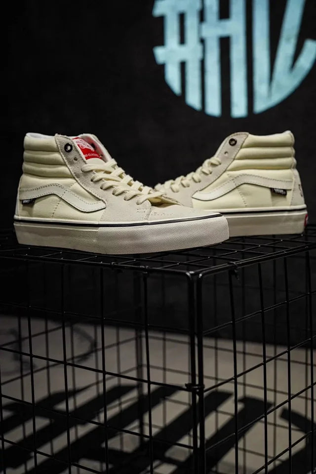 Vans SK8-Hi PRO White Skateboard