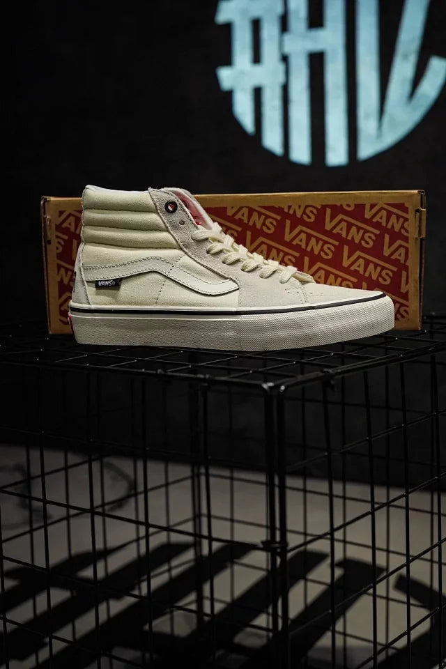 Vans SK8-Hi PRO White Skateboard