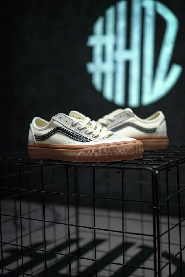 Vans Style 136 VR3 Raw Rubber Branco