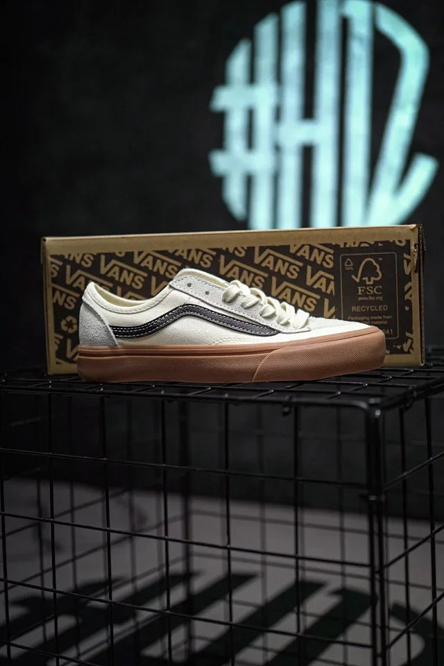 Vans Style 136 VR3 Raw Rubber Branco