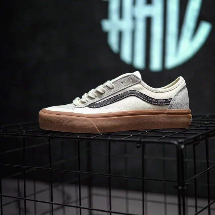 Vans Style 136 VR3 Raw Rubber Branco