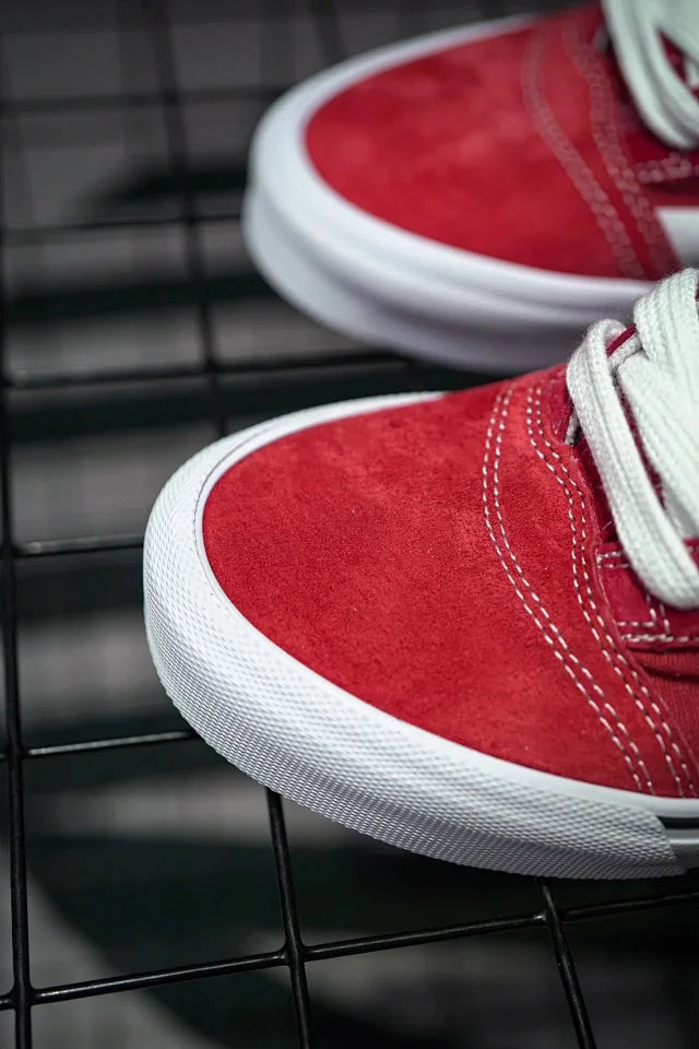 Vans Classics Knu Skool Red Checkerboard