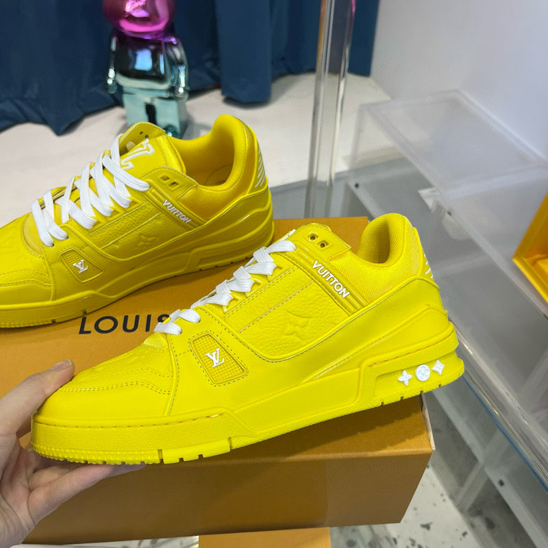 Tênis LV Trainer Amarelo