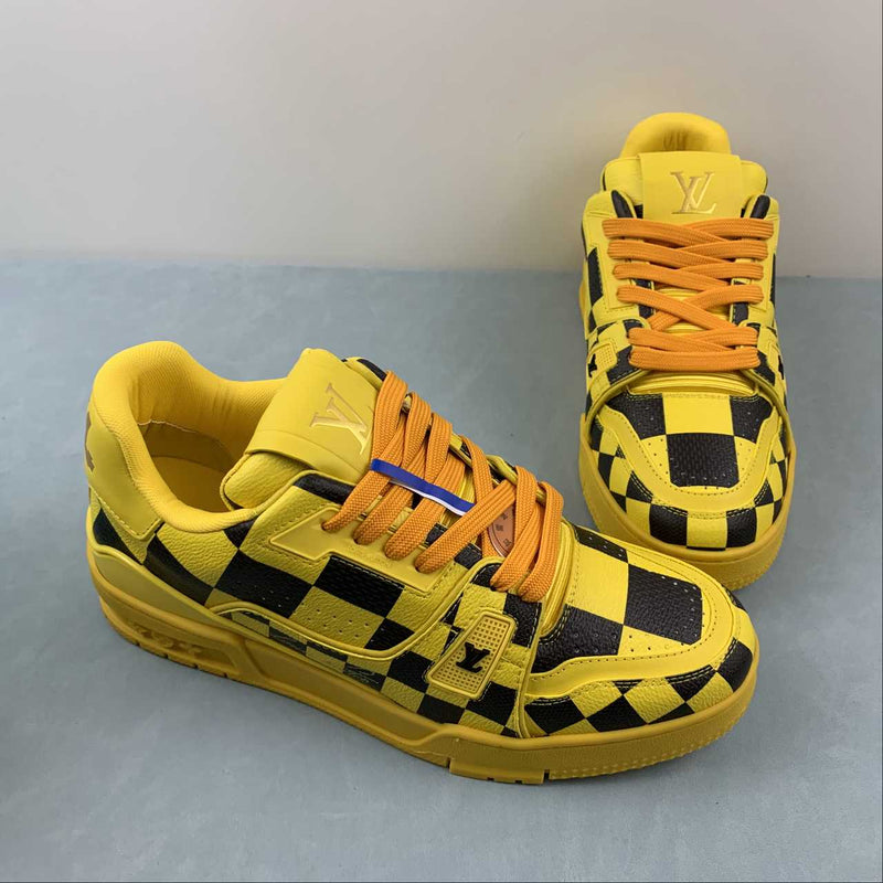 Tênis LV Trainer Amarelo