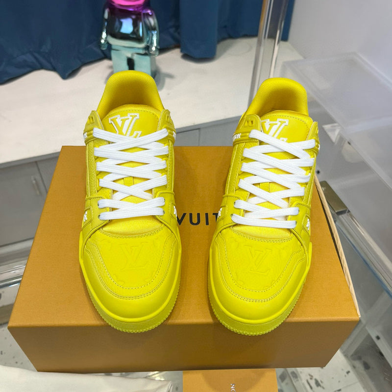 Tênis LV Trainer Amarelo