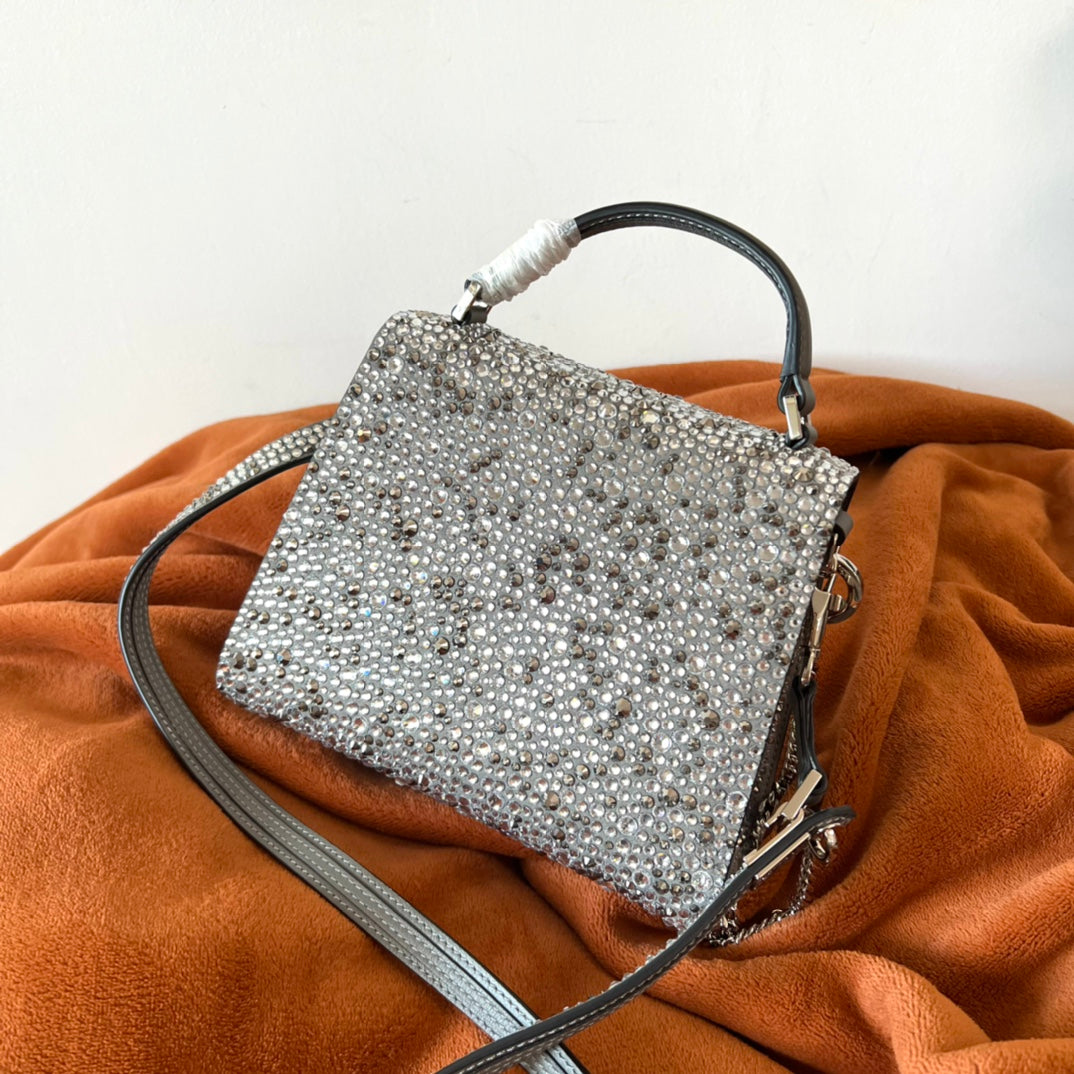 Bolsa Valentino Cinza