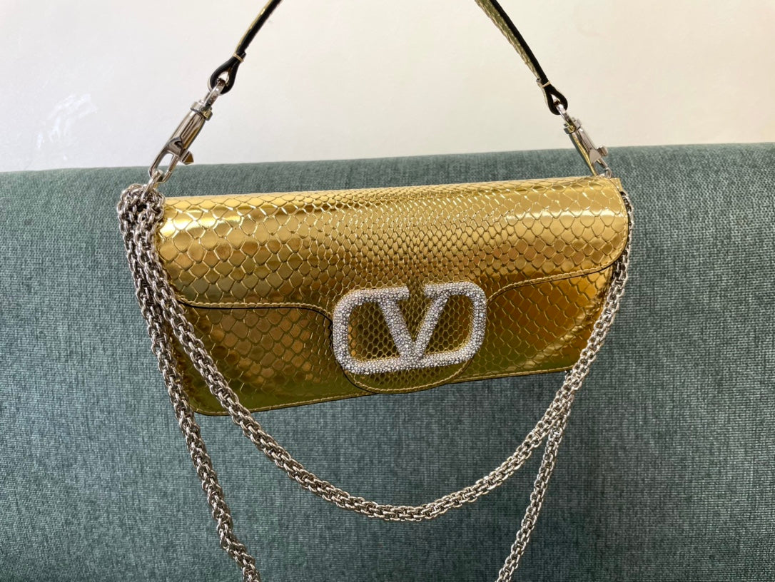 Bolsa Valentino Ouro