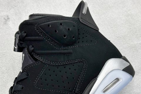 Jordan 6 Retro Preto Prata