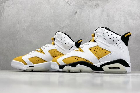 Jordan 6 Retro Branco & Amarelo