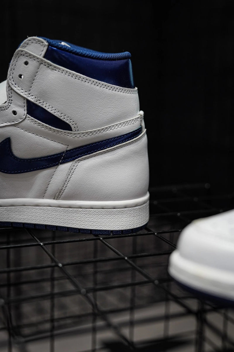 Jordan 1 Branco & Azul